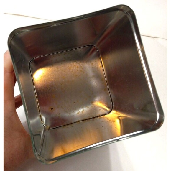 Nestle Limited Edition Tin Can Toll House Cookie Pie Mix Vintage Square Top - Picture 6 of 6